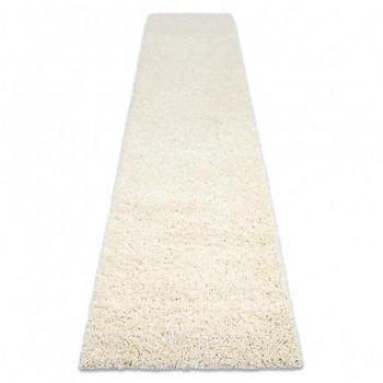 Alfombra Runner SOFFI Shaggy 5cm Crema - para cocina, pasillo 60x250 cm