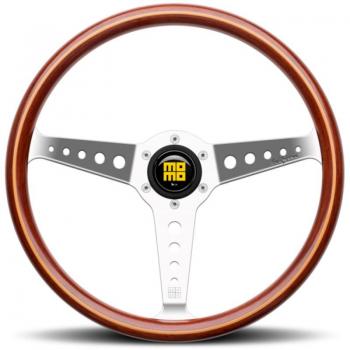 Volante Momo California de Madera de Alta Calidad 36 cm