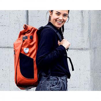 Ortlieb Vario PS QL2.1 26L Waterproof Hybrid Backpack and Bike Pannier - Rooibos Red