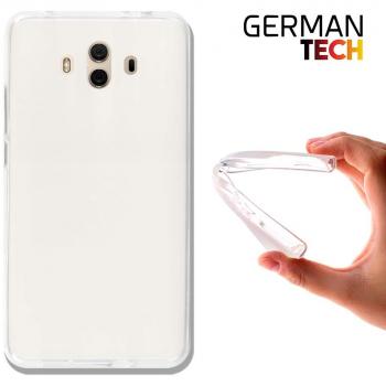 German Tech Funda Gel para Huawei Mate 10, Carcasa TPU Flexible Fabricada con la Mejor Silicona, Protege y se Adapta a la Perfección a tu Smartphone y con Nuestro Exclusivo Diseño Transparente Mate