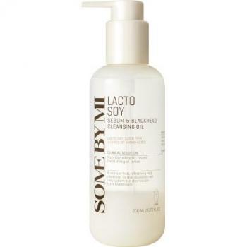 Some By Mi Lacto Soy Sebum & Blackhead Cleansing Oil Gentle Cleansing Oil for Sensitive Skin 200 ml