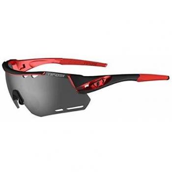 Tifosi Unisex Adult Alliant Interchangeable Lens Sunglasses - Black/Red, One Size
