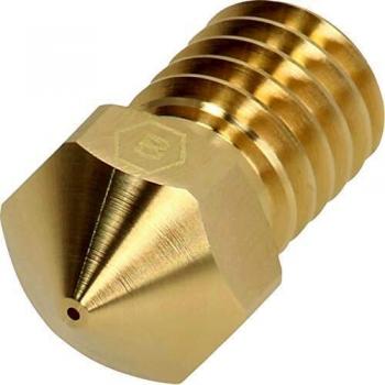 Boquilla de Latón BROZZL M6 1,75 mm para E3D V6, diámetro 0,2 mm para impresoras 3D