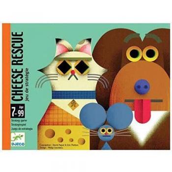 Djeco- Cartas Cheese Rescue Juegos