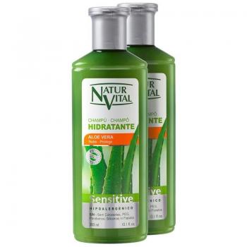 Champú Hidratante Sensitive Naturvital (2 x 300 ml)