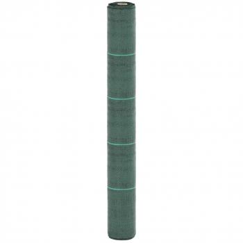 vidaXL Weed Membrane Green 1x100 m PP