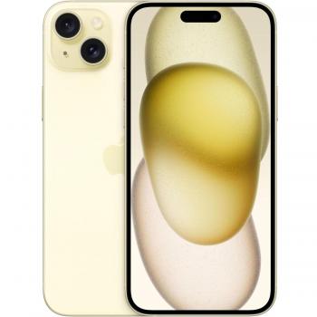 Apple iPhone 15 Plus 256GB Yellow - Smartphone Libre con Pantalla Super Retina XDR OLED de 6,7, Cámara Principal de 48 MP y Frontal de 12 MP, GSM/GPRS/EDGE/UMTS