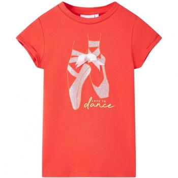 Camiseta infantil color rojo 92 Día y Noche
