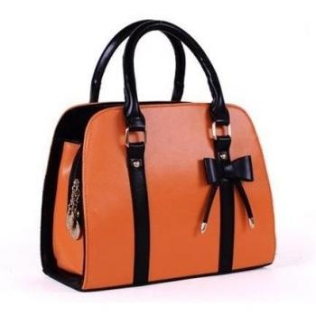 Finejo - Bolso al hombro para mujer, color Naranja, talla One Size