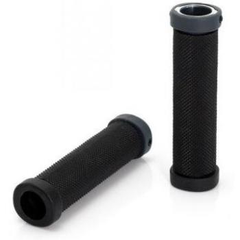 XLC 2501585800 Puños Deportivos GR-S03, Negro/Gris, 130 mm