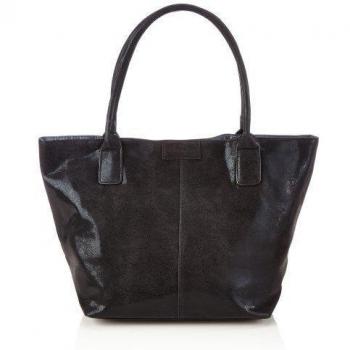 Tom Tailor Acc MIRI DELUXE Shopper 15003 60 - Bolso de mano para mujer, color negro, talla 44x28x18 cm