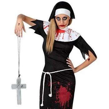 Disfraz de Monja Muerta Zombie para Adultos Talla XS/S