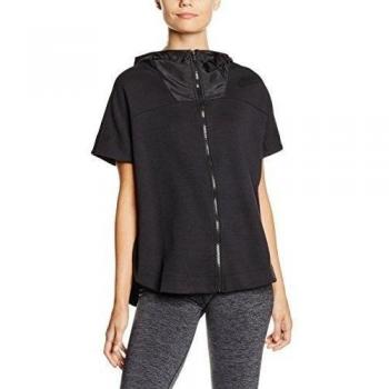 Nike W NSW Av15 Hoodie FLC - Sudadera para mujer, color negro, talla XL