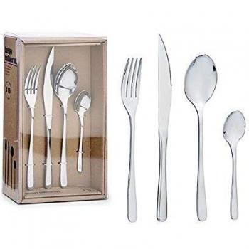 BigBuy Home Cubiertos Plata