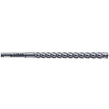 Izar 32057 Broca-Martillo SDS Plus Zentro 4+, Hormigón Reforzado, 1891, 8.0 mm Diámetro Corte, 200 mm Longitud Corte, 265 mm Longitud