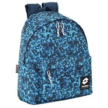 Mochila Lotto Color Camuflaje Azul