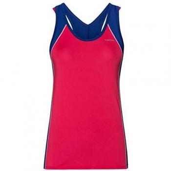 Head Talia Tank Top W Camisetas, Mujer, Royal Blue/Magenta, Medium