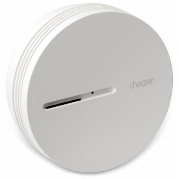Hager TG600AL - Dispositivo de alarma de humo, blanco