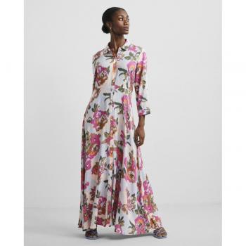 Yas - Vestido largo camisero de mujer
