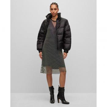 BOSS Women's Glossy Padded Jacket C_Padina