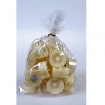 20Original Danés velas sin aroma en acrílico de Cup Colores teñida Vainilla