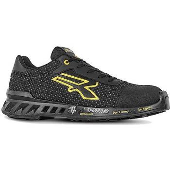 U-Power Zapatos de Seguridad Matt - Calzado de seguridad, diseño moderno, puntera de acero, plantilla anti-perforación, suela antideslizante, material transpirable, resistencia a aceites y combustibles