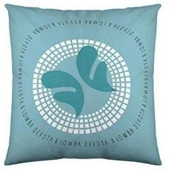 Devota&Lomba Funda De Cojín Motius Azul Claro 60 x 60 cm