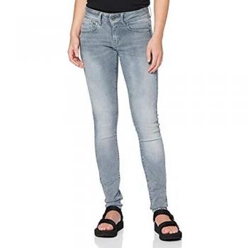 G-Star Lynn Women's Mid Waist Skinny Jeans in Faded Industrial Grey