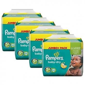 Pañales Pampers Baby-Dry, talla 5 Plus