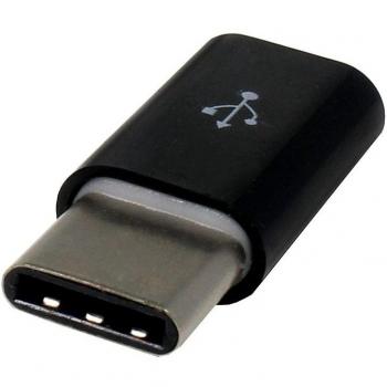 Adaptador de puerto Micro-USB 2.0 en enchufa USB tipo C para Sony Xperia XZ;