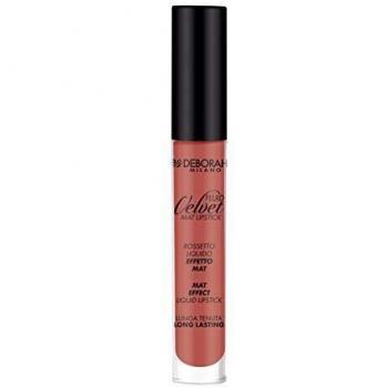 Labial Líquido Mate Velvet Hidratante 22 Terracota 18H 4,5 gr Deborah