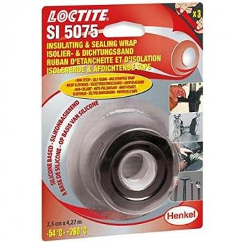 Loctite 1808110 Aislante y Sellado Wrap, 4.27 M x 2,5 cm, Color Negro