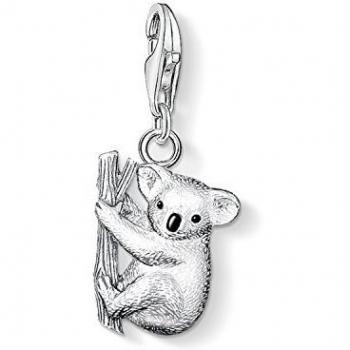 Thomas Sabo Sterling Silver Koala Charm Pendant 0643-007-12