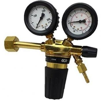 Reductor de presión GCE rhona Argon/CO2 - 200 inclinable de 0 - 24 l/min - DIN EN ISO 2503 ...