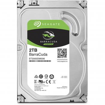 Seagate 2TB BarraCuda SATA 6 Gb/s 7200 RPM 64MB Cache 3.5 Inch Desktop Hard Drive (ST2000DM006)