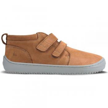 Be Lenka Barefoot Play Kids Sneakers - Cognac
