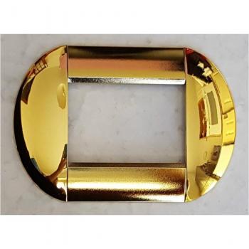Placa Compatibles Living International Bticino Oro Lucido 3 Foros