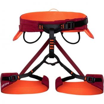 Mammut Togir 2.0 3 Slide Women's Climbing Harness - Blood Red, Size L