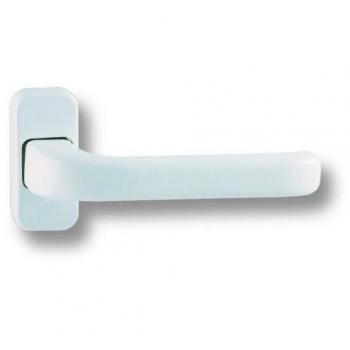 Juego de Manillas M2000 Reversible, Cuadradillo 8mm, Blanco - TESA ASSA ABLOY Juego Roseta Oval Con Muelle Modelo Roman Blanca - Tesa Assa Abloy 81jc - Juego Man