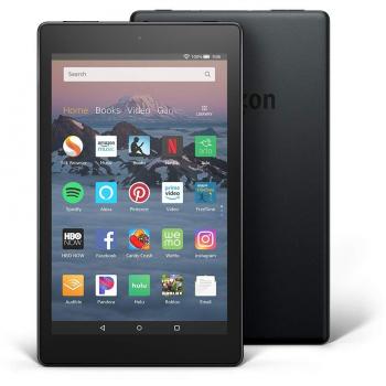 Fire HD 8 Tablet (16GB, Black) - Alexa Hands-Free, 8 HD Display with Special Offers