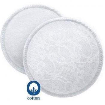 Philips Avent Discos Absorbentes de Lactancia Lavables, 6 Unidades, Referencia 5418