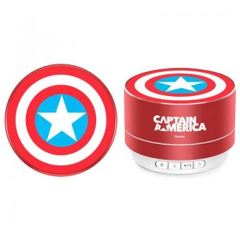 Altavoz portátil inalámbrico Capitán América Marvel