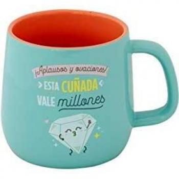 Mr. Wonderful Taza, Multicolor, único