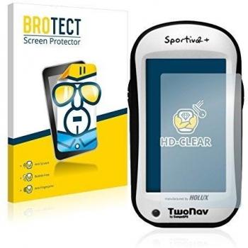 BROTECT Protector Pantalla Compatible con CompeGPS TwoNav Sportiva2+ Protector Transparente
