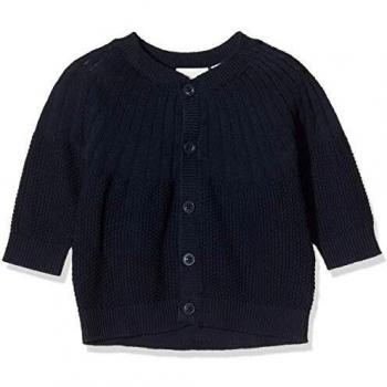 NAME IT Nbmtifono LS Knit Card Suéter cárdigan, Zafiro Oscuro, 62 para Bebés