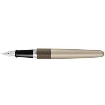 Pilot 957100180/RP - Pluma estilográfica, diseño de piel de lagarto, color marrón y dorado