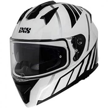 iXS Casco Integral 217 2.0 Blanco-Negro, características: diseño integral, color blanco y negro, talla L