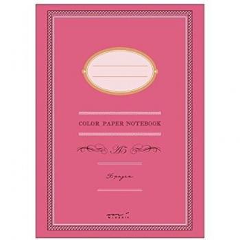 Midori - Cuaderno macaron a5 rosa