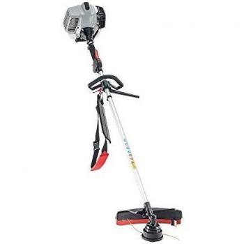 Decespugliador a gasolina AL-KO BC 400 L - Motor 39.8 ccm, 2 tiempos, ancho de corte 41 cm con hilo y 25 cm con cuchilla, peso 7.2 kg