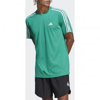 Camiseta Adidas Stripes 3 Essentials Base Training Hombre